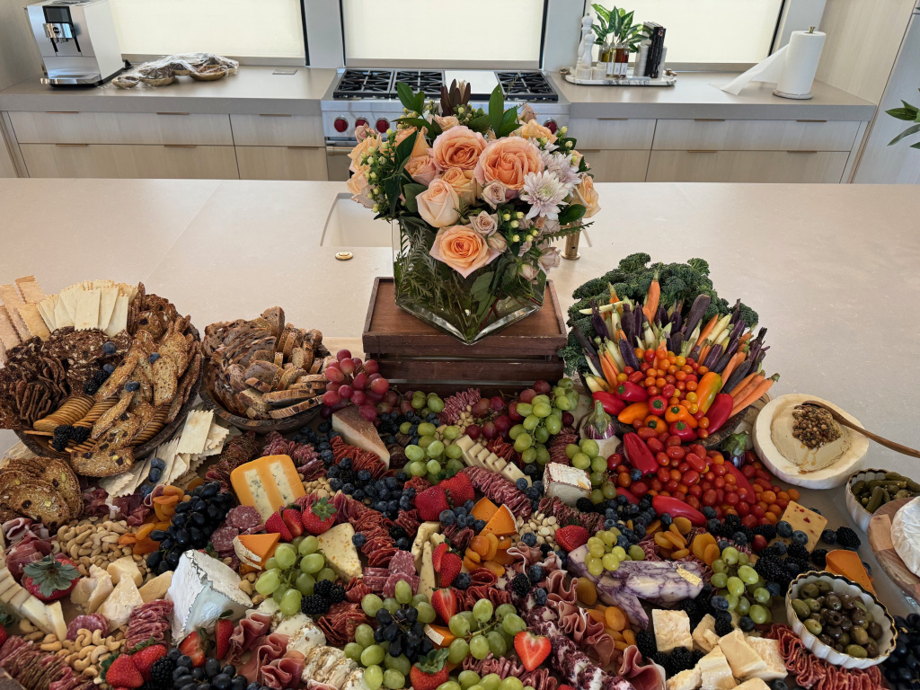 real estate open house charcuterie